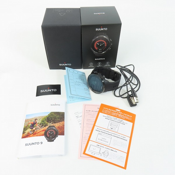 実際に弊社で買取させて頂いたSUUNTO/スント SUUNTO 9 G1 BARO HR スント9 バロ スマートウォッチ SS050089000の画像 8枚目