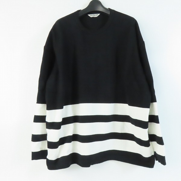 実際に弊社で買取させて頂いたCOOTIE/クーティー Heavy Cotton Panel Border L/S Tee ヘビーコットン パネルボーダー ロングスリーブTシャツ M
