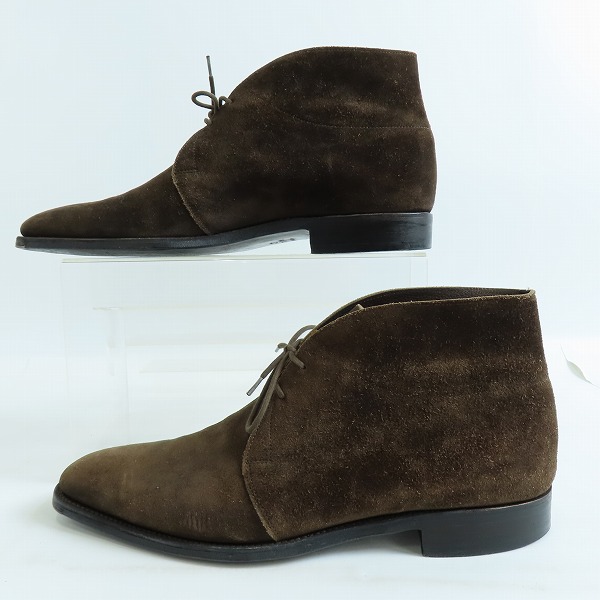 実際に弊社で買取させて頂いたJOHN LOBB/ジョンロブ ROMSEY/ロムゼイ スウェード チャッカブーツ 8000 69924/8.5Dの画像 3枚目
