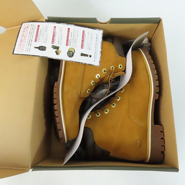 実際に弊社で買取させて頂いたTIMBERLAND/ティンバーランド ALBURN/アルバーン 6inch PREMIUM WP BOOT 6インチ プレミアムブーツ TB037578/26.5の画像 7枚目