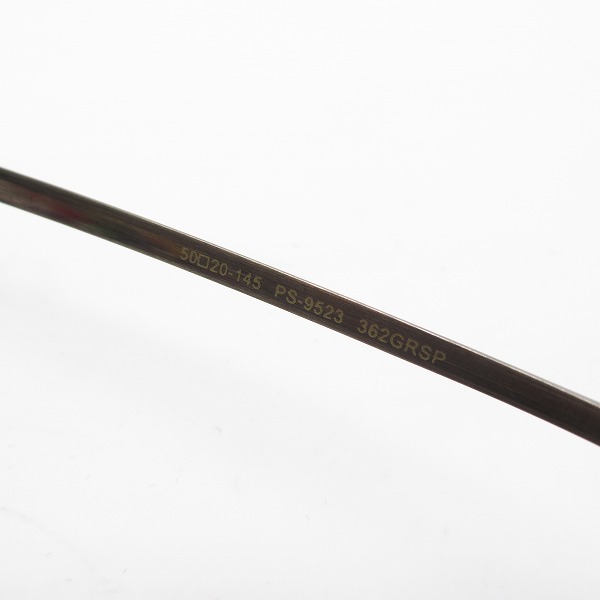 実際に弊社で買取させて頂いたPaul Smith/ポールスミス メガネフレーム アイウェア サーモント ブロー PS-9523の画像 6枚目