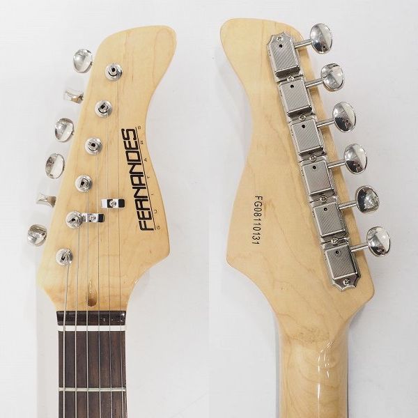実際に弊社で買取させて頂いた★【難有り】Fernandes/フェルナンデス LE-1Z 2005 ストラトキャスターType SSH エレキギター ソフトケース付の画像 2枚目