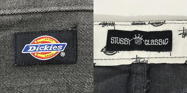 実際に弊社で買取させて頂いたSTUSSY×Dickies/ステューシー×ディッキーズ ボトムス パンツ UXST05M 30の画像 2枚目