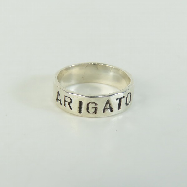 実際に弊社で買取させて頂いたHOLLYWOOD RANCH MARKET/ハリウッドランチマーケット ARIGATO リング /8-8.5号の画像 1枚目