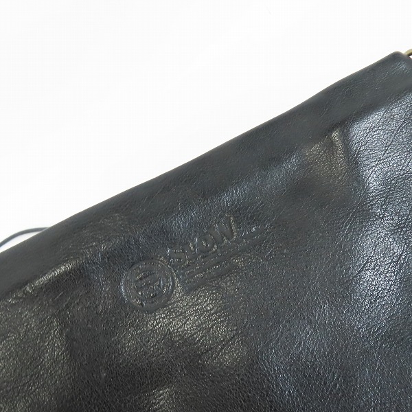 実際に弊社で買取させて頂いたSLOW by BEAMS/スロウ バイ ビームス レザー ショルダーポーチ ブラックの画像 8枚目