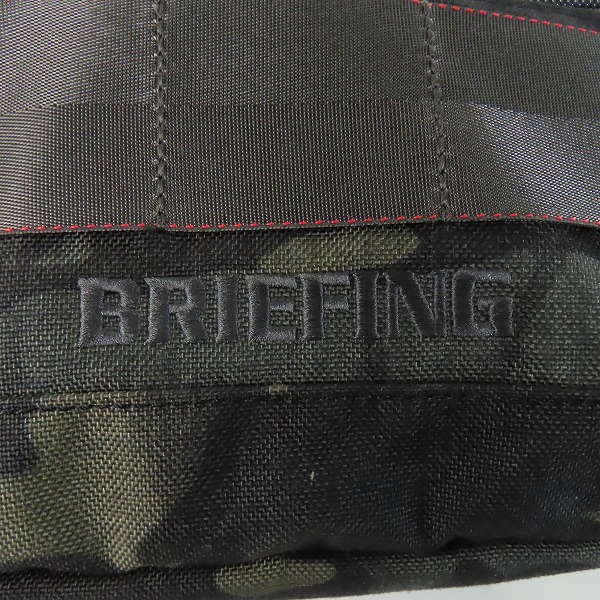 実際に弊社で買取させて頂いた【未使用】BRIEFING/ブリーフィング TURF Double ZIP POUCH 1000D ゴルフ用 ダブルジップポーチ BRG231G44の画像 4枚目