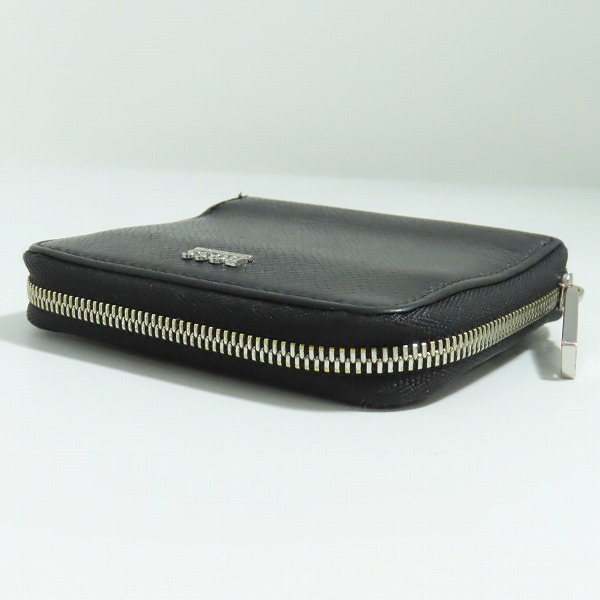 実際に弊社で買取させて頂いたHUGO BOSS/ヒューゴボス ラウンドファスナー 二つ折り財布/コンパクトウォレットの画像 2枚目