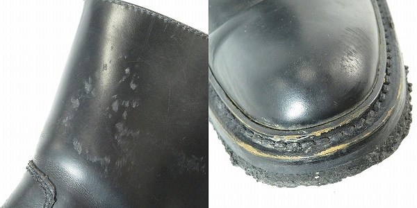 実際に弊社で買取させて頂いたDior Homme/ディオールオム バックジップ ブーツ/41の画像 9枚目