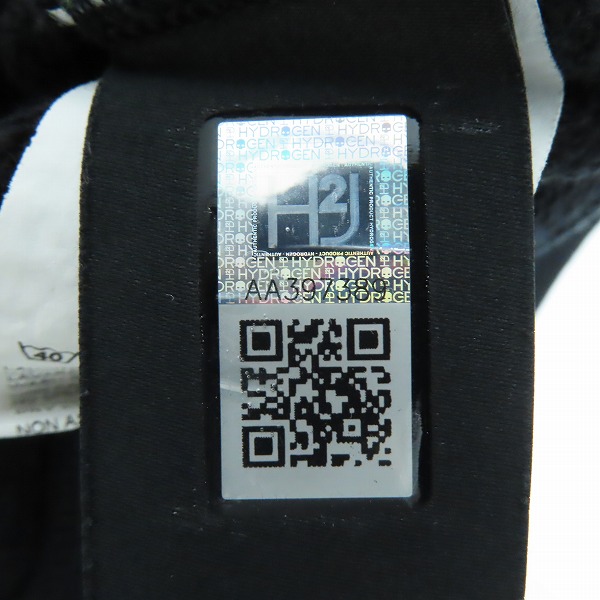 実際に弊社で買取させて頂いたHYDROGEN/ハイドロゲン 17AW スウェット ブルゾン レザー スター 星条旗ワッペン ジャケット Mの画像 4枚目