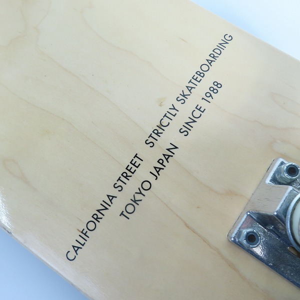 実際に弊社で買取させて頂いたCALIFORNIA STREET/カリフォルニアストリート スケートボード/コンプリートデッキの画像 6枚目