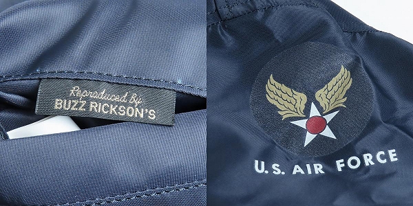 実際に弊社で買取させて頂いたBUZZ RICKSONS/バズリクソンズ  L-2A フライトジャケット BR12984 /44の画像 6枚目