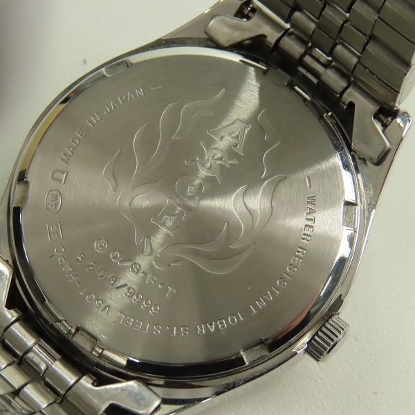 実際に弊社で買取させて頂いたONE PIECE/ワンピース PREMIUM COLLECTION 火拳のエース オフィシャルライセンスウォッチ V501-HAP0 限定9999本 5200/9999の画像 4枚目