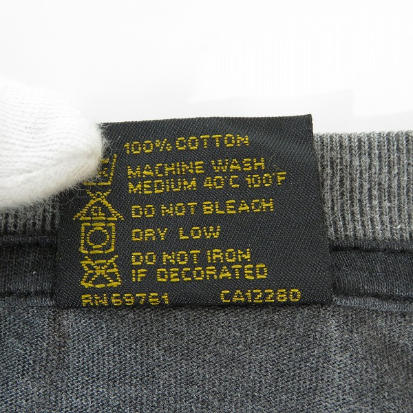 実際に弊社で買取させて頂いたMARILYN MANSON/マリリンマンソン BROCKUMボディ/ヴィンテージ/ビンテージ HALF BIG FACE Tシャツ Lの画像 3枚目