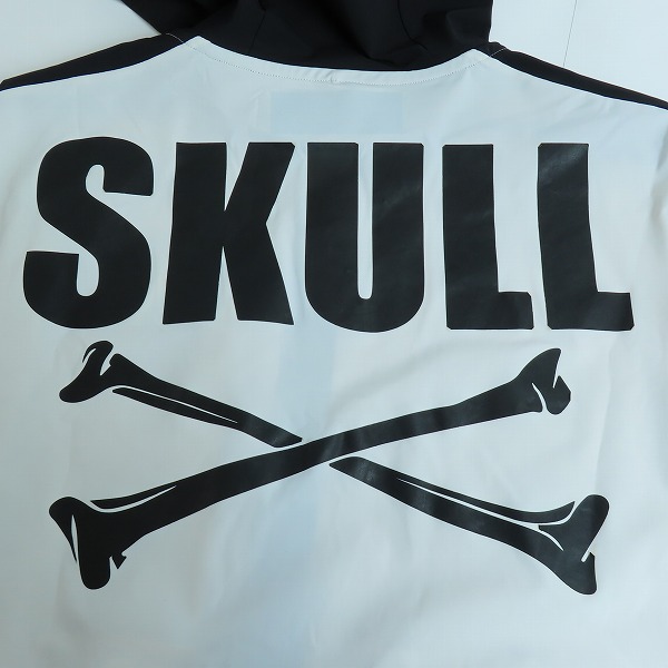 実際に弊社で買取させて頂いたHYDROGEN/ハイドロゲン スカルプリント トラックジャケット/Mの画像 5枚目