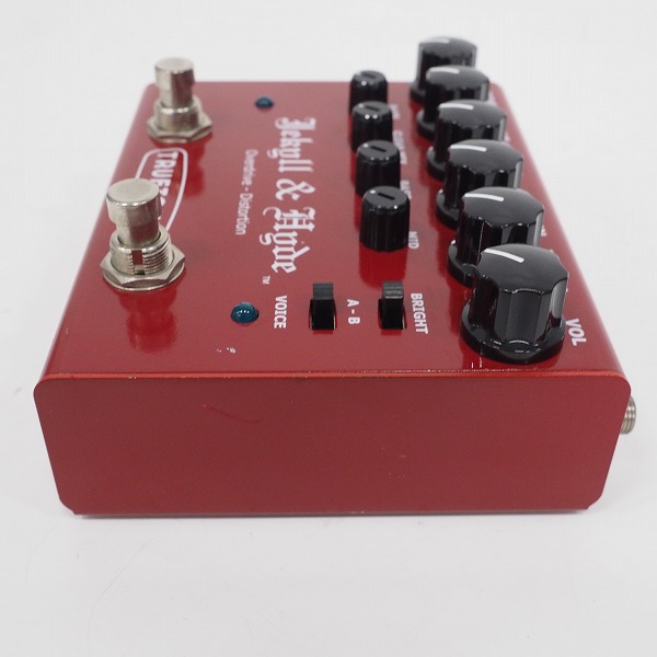 実際に弊社で買取させて頂いたTRUE TONE/トゥルートーン V3 Jekyll & Hyde オーバードライブ + ディストーション エフェクター【動作確認済】の画像 3枚目