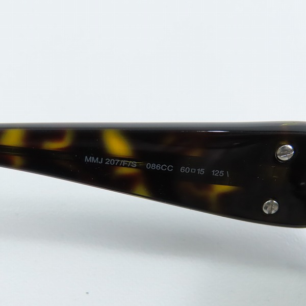 実際に弊社で買取させて頂いたMARC by MARC JACOBS/マークバイマークジェイコブス サングラス/アイウェア MMJ207/F/Sの画像 7枚目