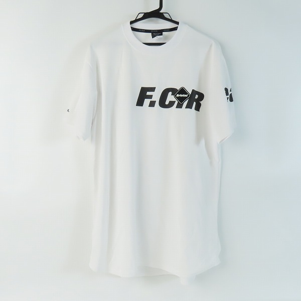 実際に弊社で買取させて頂いたF.C.Real Bristol/エフシーレアルブリストル STRADDLE LOGO S/S TOUR TEE Tシャツ FCRB-192036 /XL