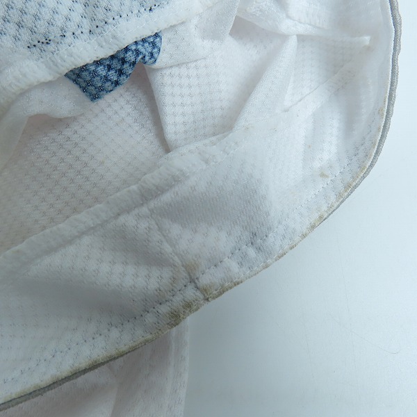 実際に弊社で買取させて頂いたZETT×BEAMS/ゼット×ビームス NPBマーク 東京ヤクルトスワローズ ホーム ユニフォーム #19 石川雅規/Oの画像 9枚目