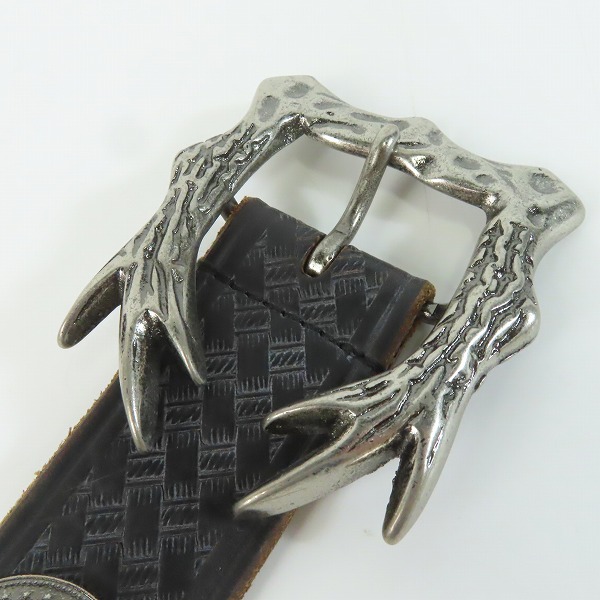 実際に弊社で買取させて頂いたroar/ロアー 二丁拳銃 コンチョ付きレザーベルト/3の画像 1枚目