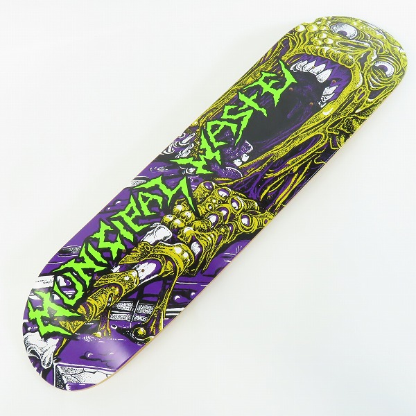 実際に弊社で買取させて頂いたMUNICIPAL WASTE/ミュニシパル・ウェイスト バンド プリント デッキ/スケートボード