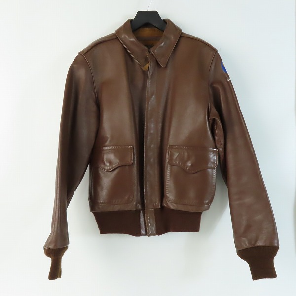 実際に弊社で買取させて頂いたBUZZ RICKSON'S/バズリクソンズ A-2 フライトジャケット 30-1415 ブラウン/40