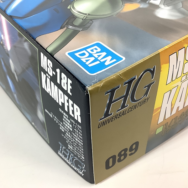 実際に弊社で買取させて頂いた【未組立】BANDAI/バンダイスピリッツ HG 1/144 機動戦士ガンダム0080 ポケットの中の戦争 MS-18E ケンプファー/ガンプラの画像 5枚目