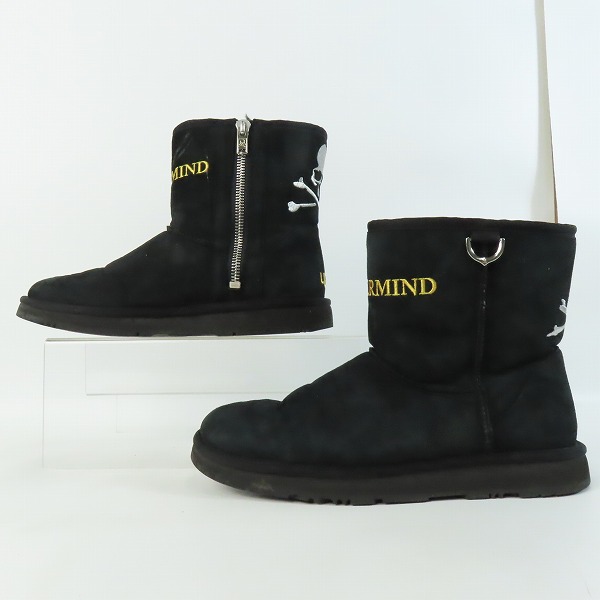 実際に弊社で買取させて頂いたUGG×MASTERMIND/アグ×マスターマインド ムートンブーツ CLASSIC MINI 1103394/28.0の画像 3枚目
