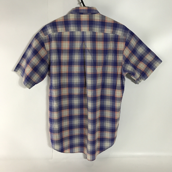 実際に弊社で買取させて頂いたYves Saint Laurent/イヴサンローラン チェック半袖シャツ/Lの画像 1枚目