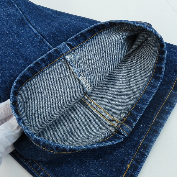 実際に弊社で買取させて頂いた(1)Levis/リーバイス 646 USA製オレンジタブ ベルボトム/デニムパンツ 379刻印 W31L33の画像 8枚目