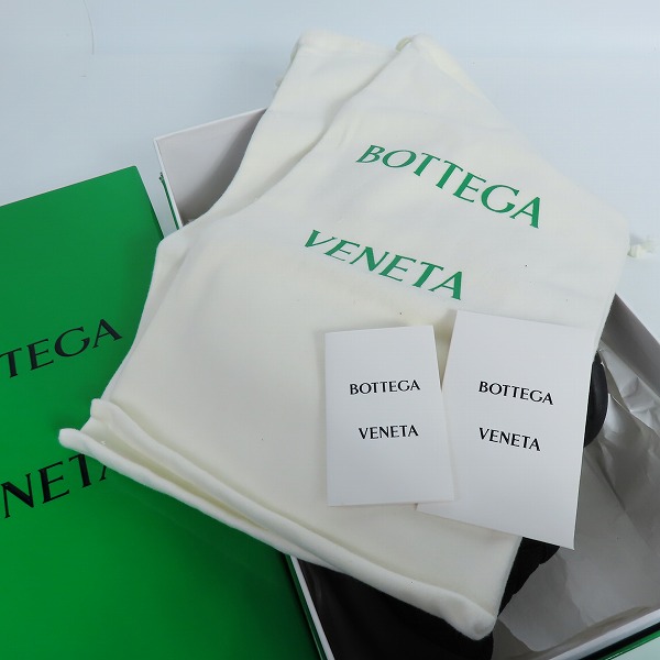 実際に弊社で買取させて頂いたBOTTEGA VENETA/ボッテガヴェネタ イントレチャート スリッポン プラット 667227 V0GV0 1000 40の画像 7枚目