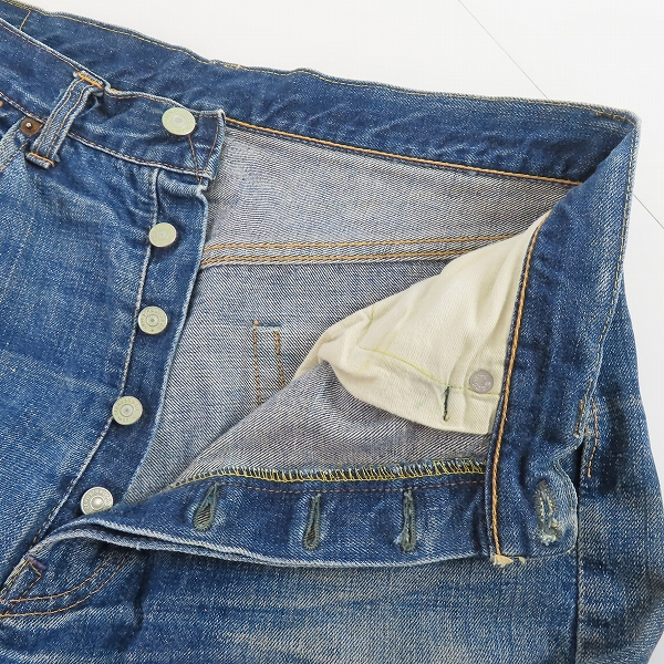実際に弊社で買取させて頂いたLevi's/リーバイス ボタン裏 刻印 K ビッグE デニム ヴィンテージ ジーンズ  501 の画像 2枚目