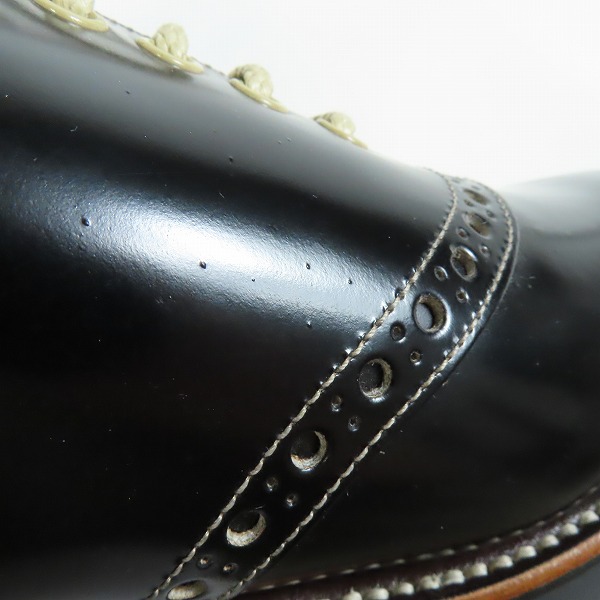 実際に弊社で買取させて頂いたGLADHAND × REGAL/グラッドハンド×リーガル サドルシューズ 606S GHEB/27の画像 6枚目