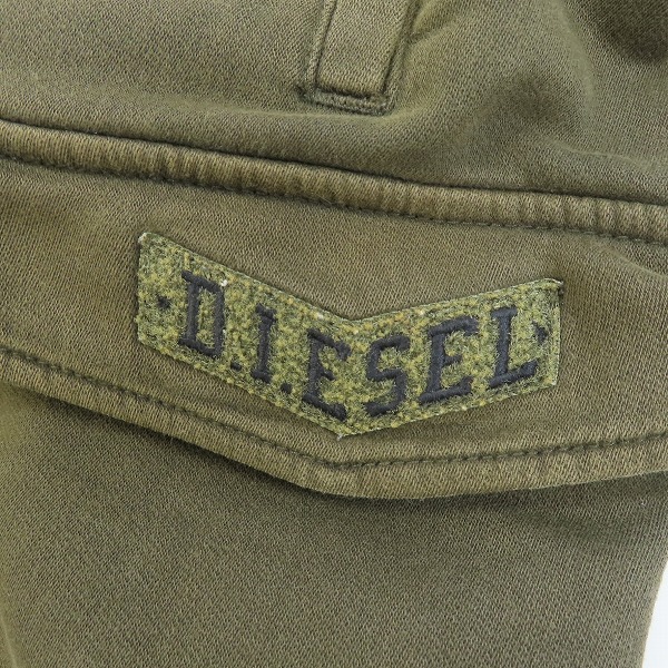 実際に弊社で買取させて頂いたDIESEL/ディーゼル ロゴワッペン スウェットパンツ/Lの画像 7枚目