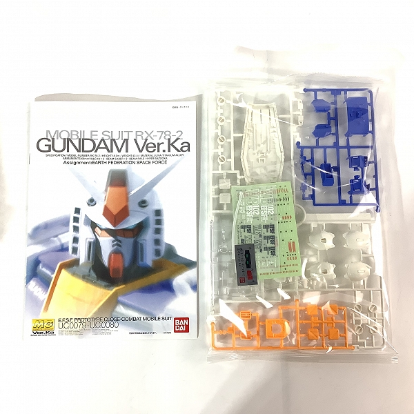 実際に弊社で買取させて頂いた【未組立】BANDAI/バンダイ MG 1/100 機動戦士ガンダム RX-78-2 ガンダム Ver.Ka/ガンプラの画像 1枚目