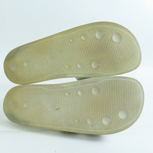 実際に弊社で買取させて頂いたHYDROGEN/ハイドロゲン スポーツ シャワー サンダル ホワイト 41の画像 2枚目