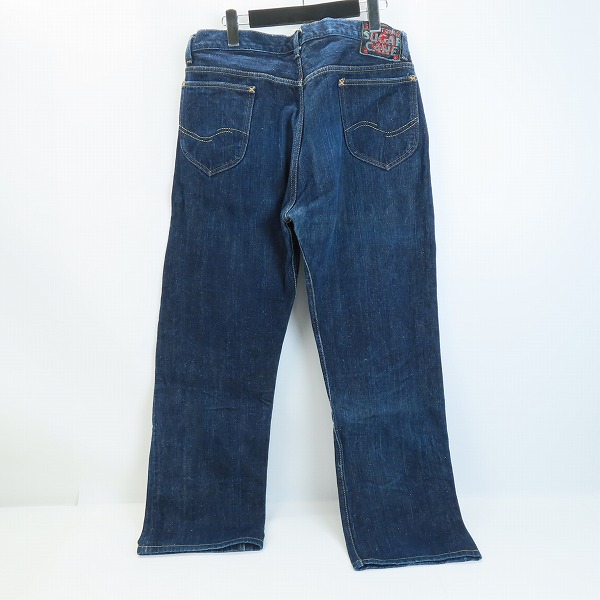 実際に弊社で買取させて頂いたSUGAR CANE/シュガーケーン 砂糖黍 琉球藍染 デニム SC40300N/W34の画像 1枚目