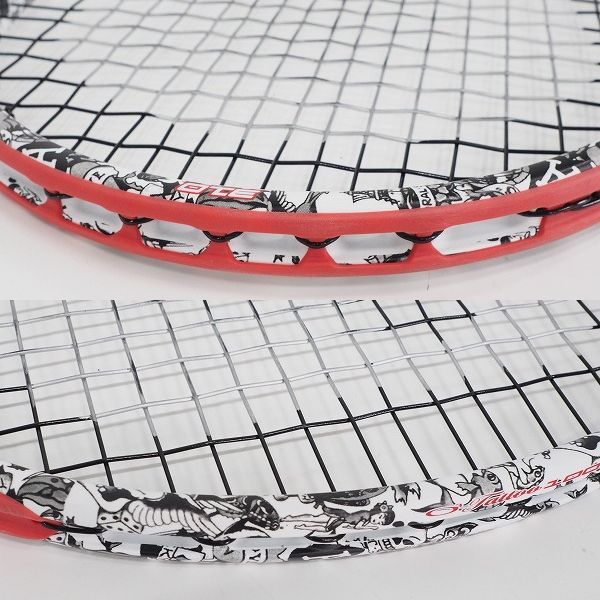 実際に弊社で買取させて頂いたPrince×HYDROGEN/プリンス×ハイドロゲン O3 Tattoo 100/オースリー タトゥー  硬式テニスラケットの画像 6枚目