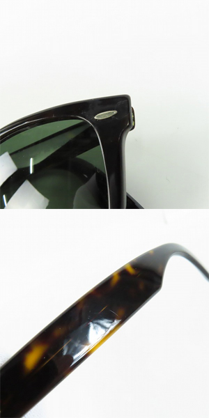 実際に弊社で買取させて頂いたRay-Ban/レイバン WAYFARER/ウェイファーラー RB2140-F 902の画像 8枚目