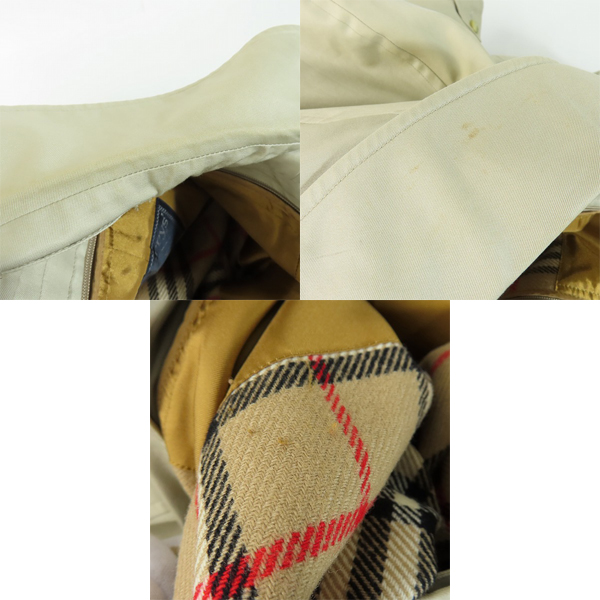 実際に弊社で買取させて頂いたBurberry's/バーバリーズ ライナー付き トレンチコート の画像 9枚目