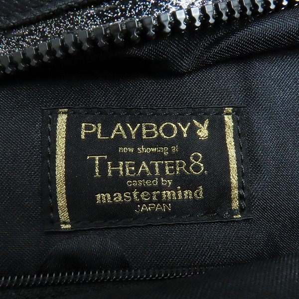 実際に弊社で買取させて頂いたmastermind JAPAN×PLAYBOY/マスターマインドジャパン×プレイボーイトートバッグの画像 4枚目