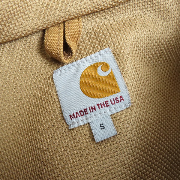 実際に弊社で買取させて頂いたCarhartt/カーハート Active Jacket Thermal Lined アクティブジャケット J131-BRN/Sの画像 2枚目