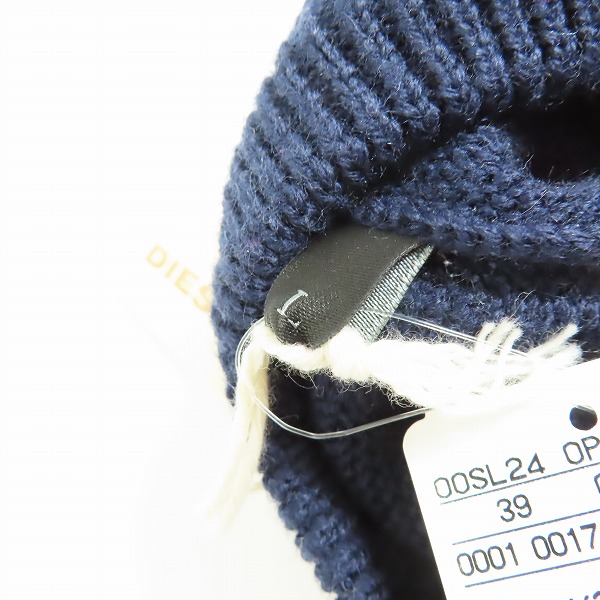 実際に弊社で買取させて頂いた【未使用】DIESEL/ディーゼル ボーダーニット/セーター/Lの画像 3枚目