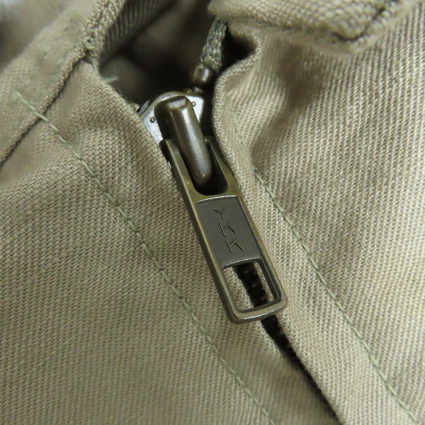 実際に弊社で買取させて頂いたBack Channel/バックチャンネル ジップアップ ワークジャケット/Lの画像 6枚目