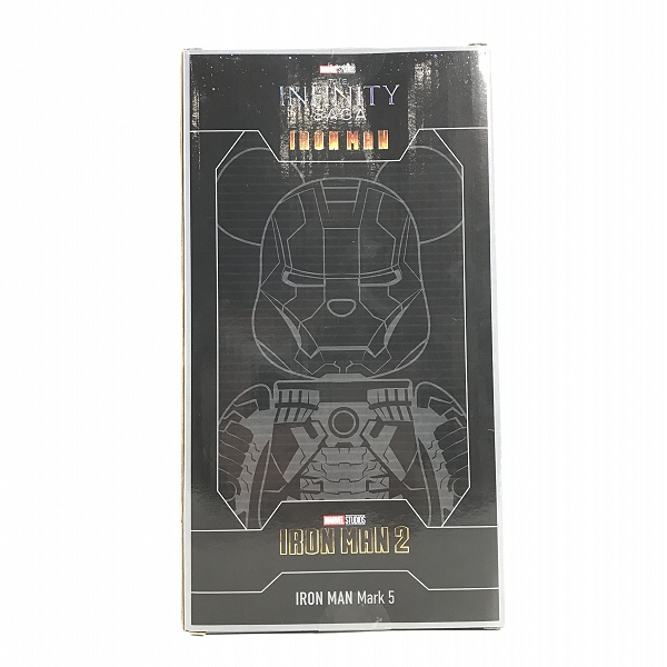 実際に弊社で買取させて頂いた【未開封】MEDICOM TOY/メディコムトイ ハッピーくじ アイアンマン ラストワン賞 L@ST賞 400% Mark5の画像 2枚目