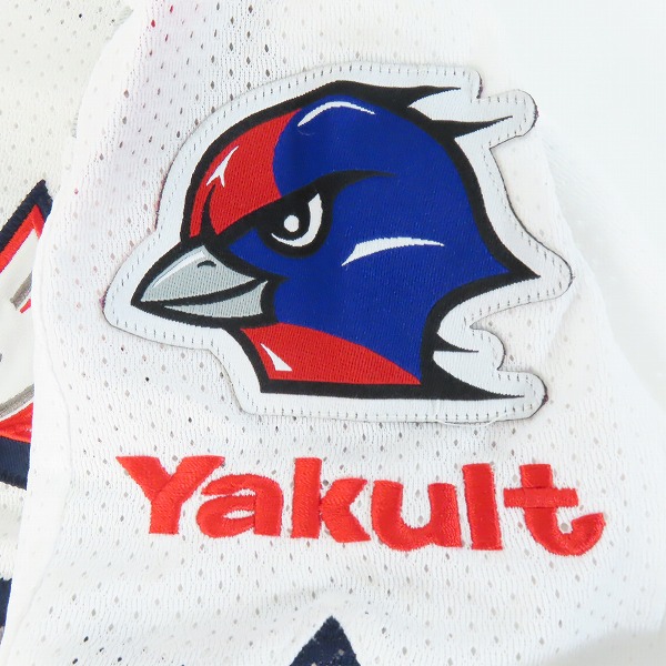 実際に弊社で買取させて頂いた(1)ZETT×BEAMS/ゼット×ビームス 東京ヤクルトスワローズ レプリカユニフォーム #19 石川雅規 YSRP2/フリー（XL）の画像 4枚目