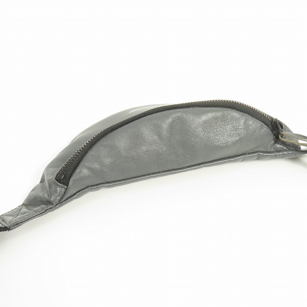 実際に弊社で買取させて頂いたCOOTIE/クーティー Leather Waist Pack ボディバッグ/ウエストバッグの画像 2枚目