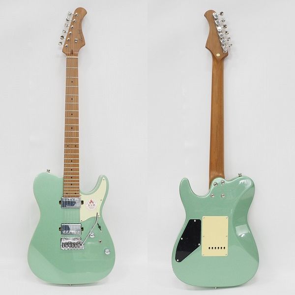 実際に弊社で買取させて頂いた★【美品】Bacchus/バッカス TAC24 STD-RSM/M M.SFG テレキャスシェイプ コイルタップ搭載 エレキギター ケース付の画像 2枚目