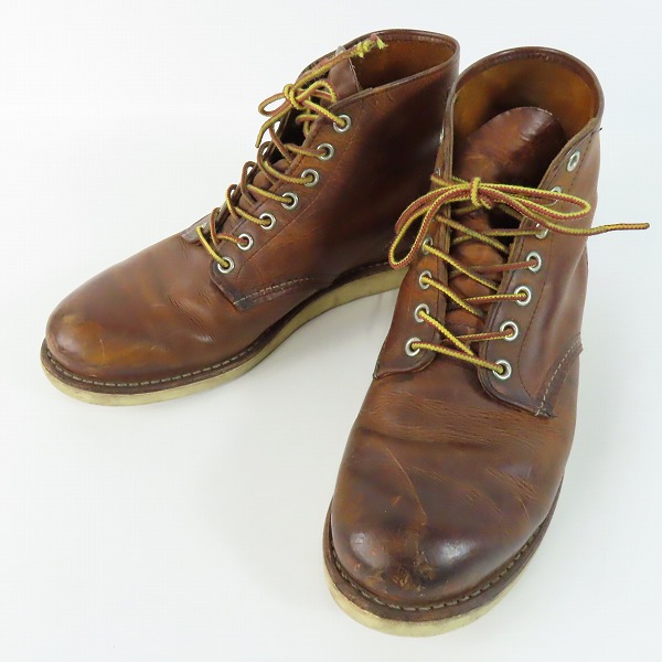 実際に弊社で買取させて頂いたRED WING/レッドウィング アイリッシュセッター プレーントゥ ブーツ 9111/9.5D