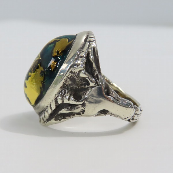 実際に弊社で買取させて頂いたALEX STREETER/アレックスストリーター エンジェルハートリング ギャラクシーシリーズ EARTH/アース 23号の画像 2枚目