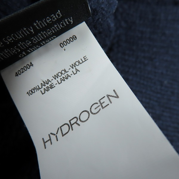実際に弊社で買取させて頂いたHYDROGEN/ハイドロゲン BRONZAJI/ブロンザージ ニットカーディガン Lの画像 3枚目